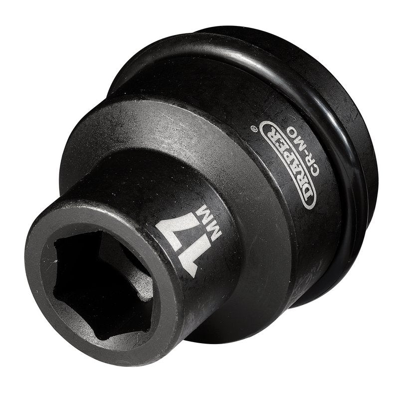 Draper Hi-TORQ® Impact Socket, 3/4" Sq. Dr., 17mm