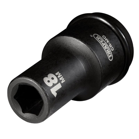 Draper Hi-TORQ® Deep Impact Socket, 3/4" Sq. Dr., 18mm