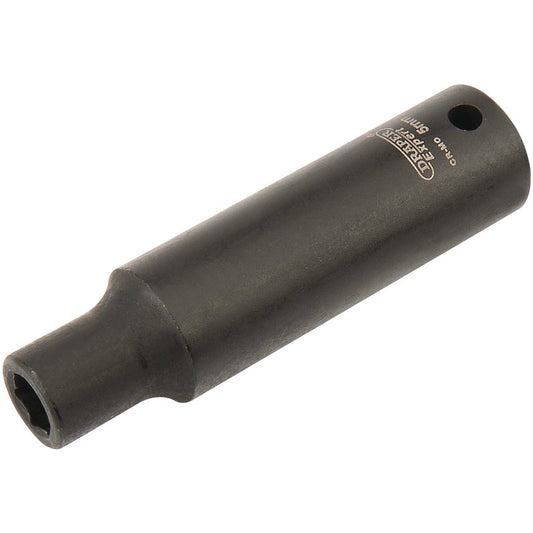 Draper HI-TORQ® 6 Point Deep Impact Socket, 1/4" Sq. Dr., 5mm