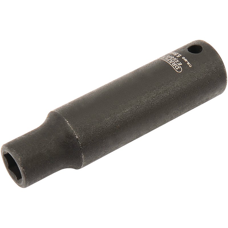 Draper HI-TORQ® 6 Point Deep Impact Socket, 1/4" Sq. Dr., 5.5mm