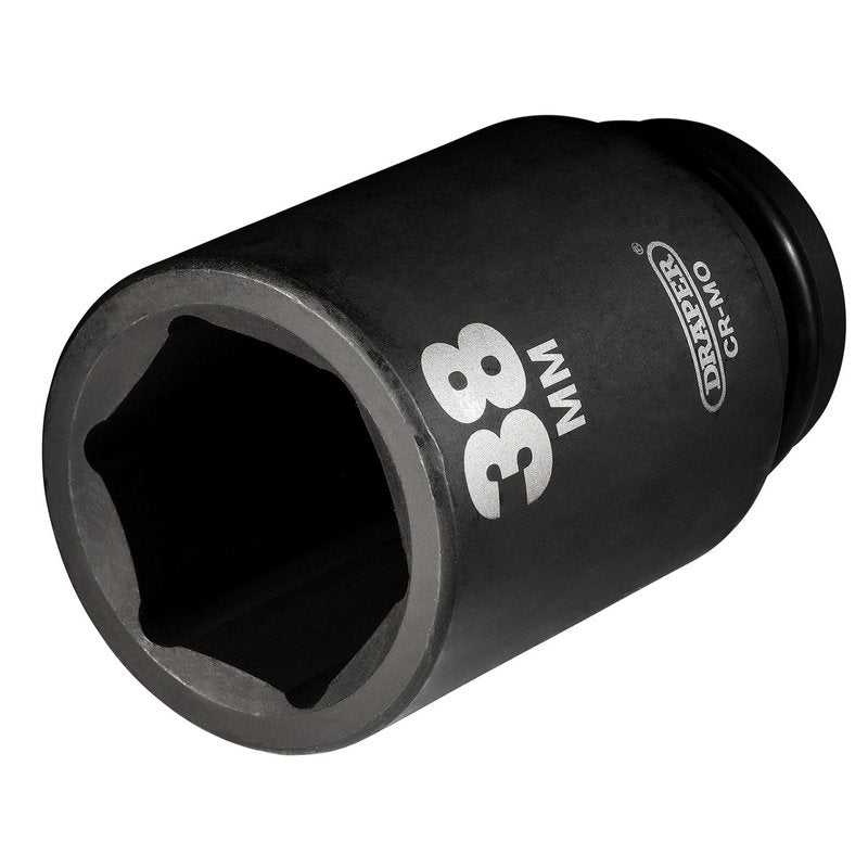 Draper Hi-TORQ® Deep Impact Socket, 3/4" Sq. Dr., 38mm