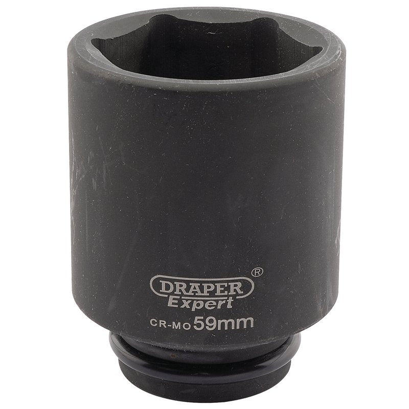 Draper Expert HI-TORQ® 6 Point Deep Impact Socket, 3/4" Sq. Dr., 59mm
