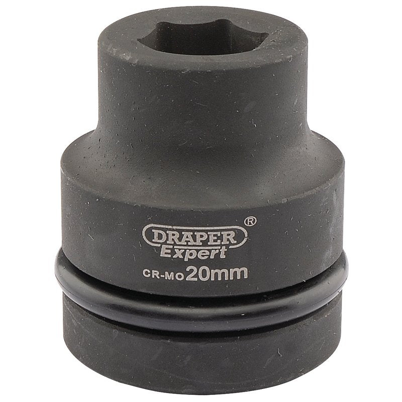 Draper Expert HI-TORQ® 6 Point Impact Socket, 1" Sq. Dr., 20mm