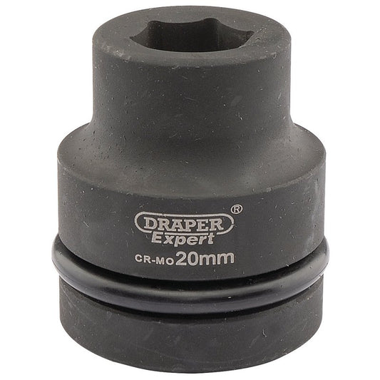 Draper Expert HI-TORQ® 6 Point Impact Socket, 1" Sq. Dr., 20mm