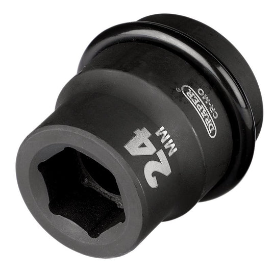 Draper HI-TORQ® 6 Point Impact Socket, 1" Sq. Dr., 24mm