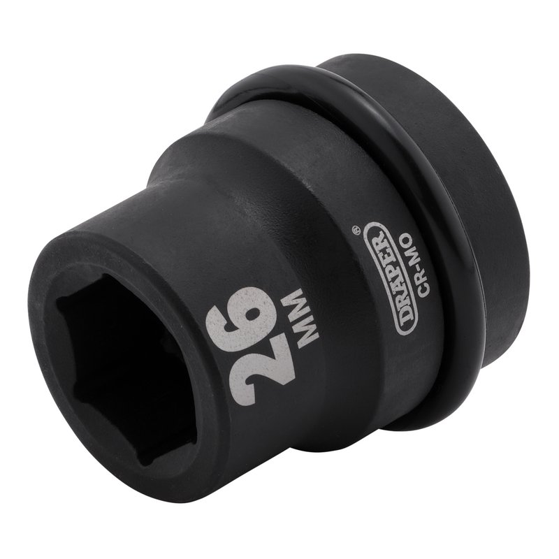 Draper Hi-TORQ® Impact Socket, 1" Sq. Dr., 26mm