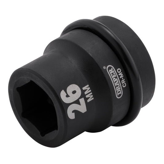 Draper Hi-TORQ® Impact Socket, 1" Sq. Dr., 26mm