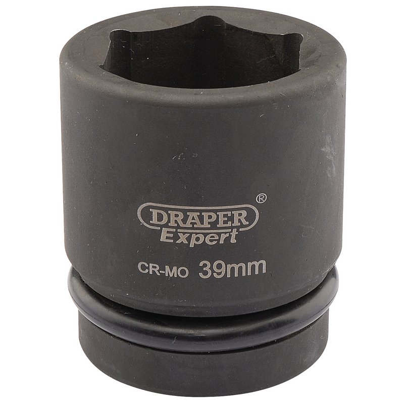 Draper Expert HI-TORQ® 6 Point Impact Socket, 1" Sq. Dr., 39mm