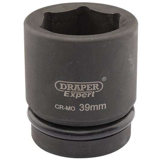 Draper Expert HI-TORQ® 6 Point Impact Socket, 1" Sq. Dr., 39mm