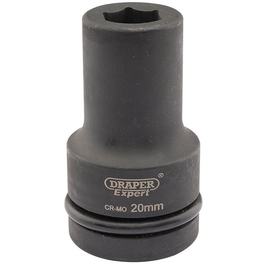 Draper HI-TORQ® 6 Point Deep Impact Socket, 1" Sq. Dr., 20mm