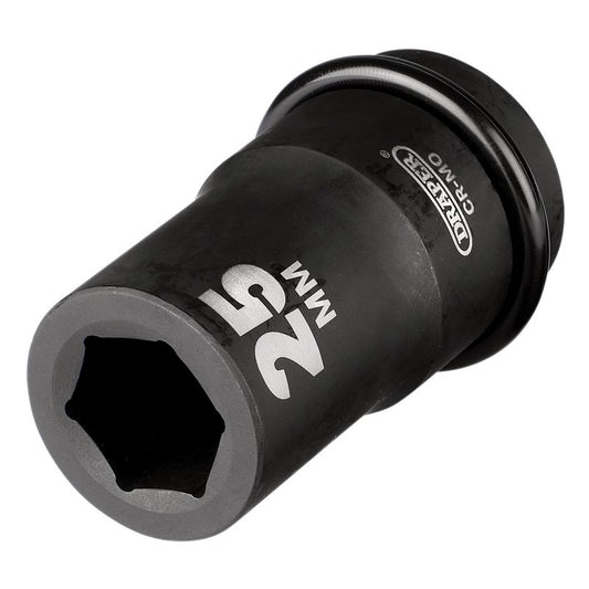 Draper HI-TORQ® 6 Point Deep Impact Socket, 1" Sq. Dr., 25mm
