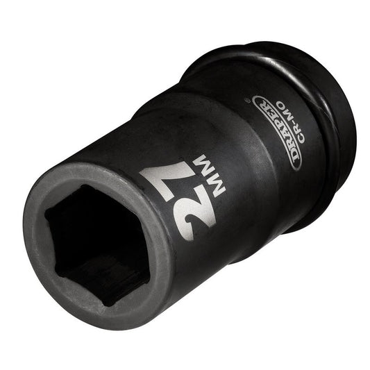 Draper Hi-TORQ® Deep Impact Socket, 1" Sq. Dr., 27mm