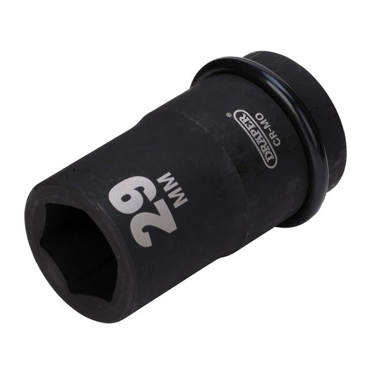 Draper HI-TORQ® 6 Point Deep Impact Socket, 1" Sq. Dr., 29mm