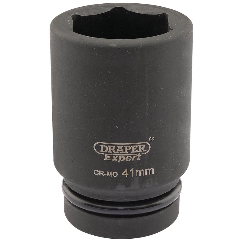 Draper HI-TORQ® 6 Point Deep Impact Socket, 1" Sq. Dr., 41mm