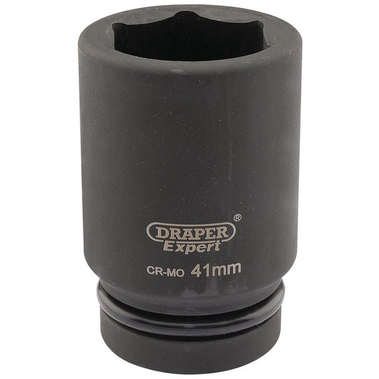 Draper HI-TORQ® 6 Point Deep Impact Socket, 1" Sq. Dr., 41mm