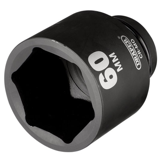 Draper HI-TORQ® 6 Point Deep Impact Socket, 1" Sq. Dr., 60mm