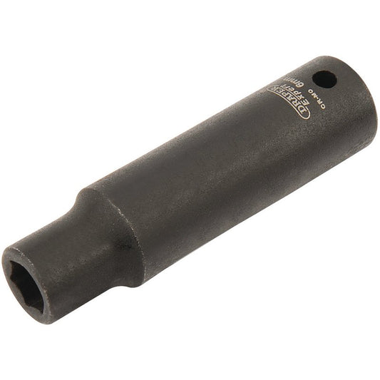 Draper HI-TORQ® 6 Point Deep Impact Socket, 1/4" Sq. Dr., 6mm