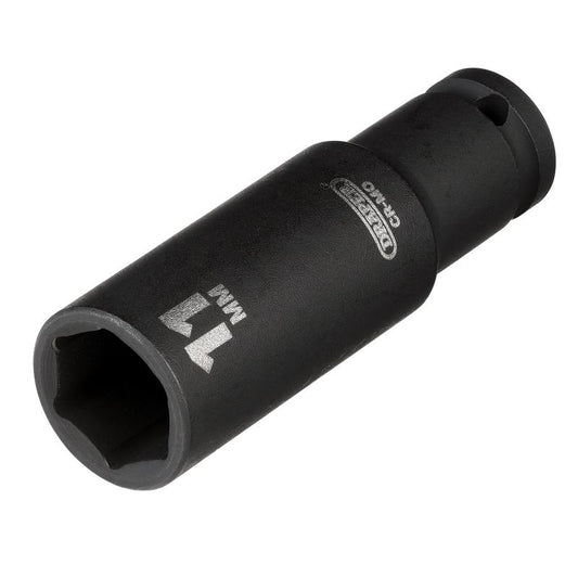 Draper HI-TORQ® 6 Point Deep Impact Socket, 1/4" Sq. Dr., 11mm