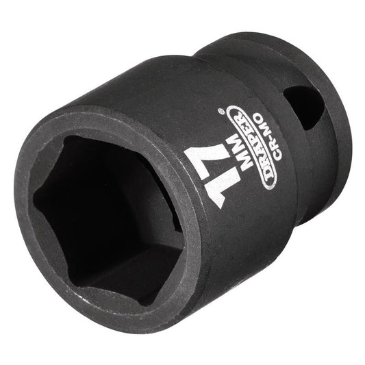 Draper HI-TORQ® 6 Point Impact Socket, 3/8" Sq. Dr., 17mm