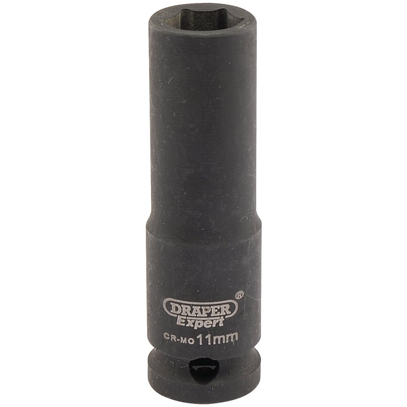Draper HI-TORQ® 6 Point Deep Impact Socket, 3/8" Sq. Dr., 11mm