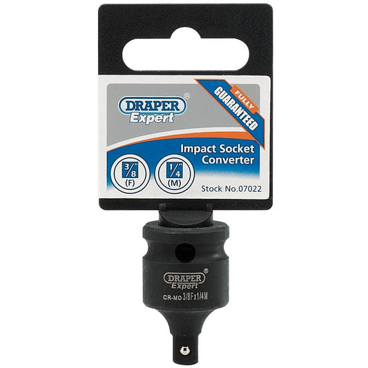 Impact Socket Converter, 3/8"(F) x 1/4"(M)