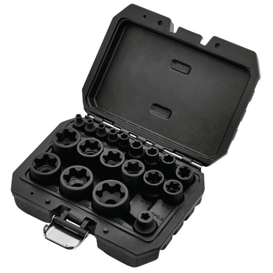 NEW External Torx Plus Socket Set, 1/4", 3/8", 1/2" Sq. Dr. (19 Piece)