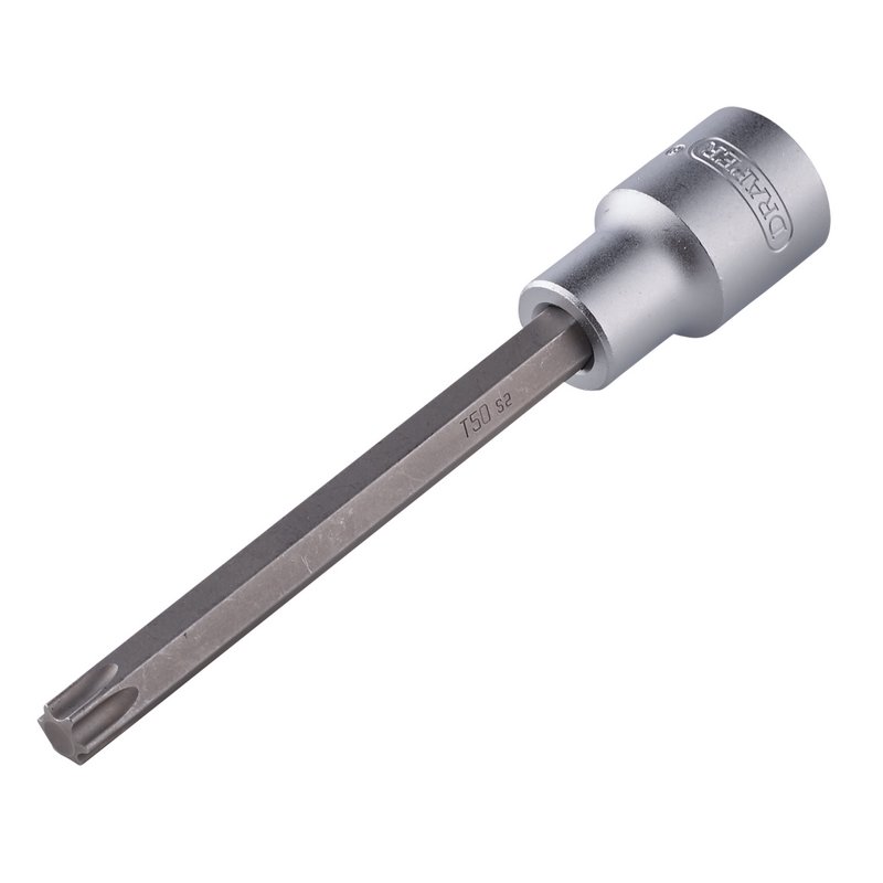 Draper TX-STAR® Socket Bit, 1/2" Sq. Dr., T50 x 125mm