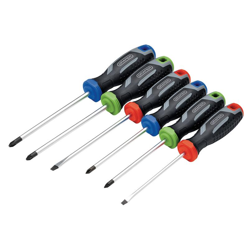 Soft Grip Screwdriver Set (6 Piece)
