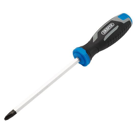 Pound Thru Phillips Soft Grip Screwdriver, PH3 x 150mm