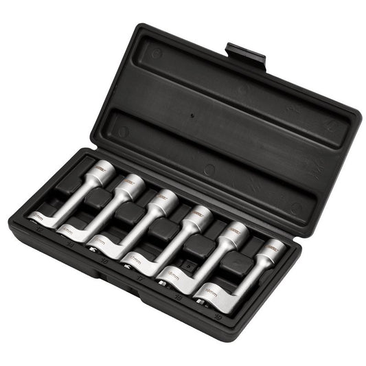 Diesel Injector Line Socket Set, 1/2" Sq. Dr. (6 Piece)