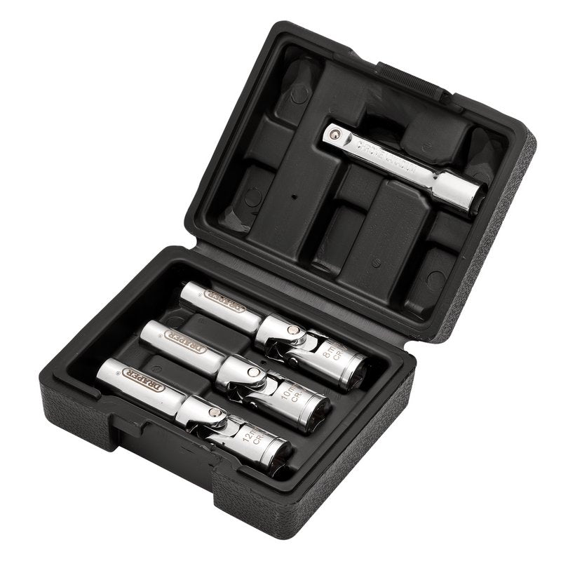 Glow Plug Socket Set, 3/8" Sq. Dr. (4 Piece)