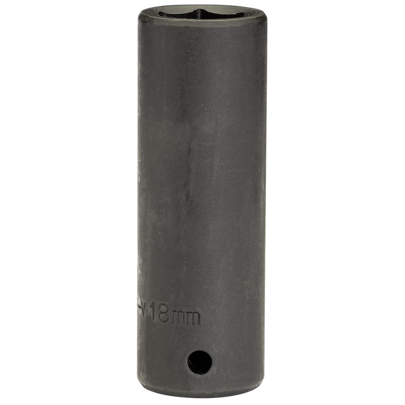 Draper HI-TORQ® Deep Impact Socket, 1/2" Sq. Dr., 18mm