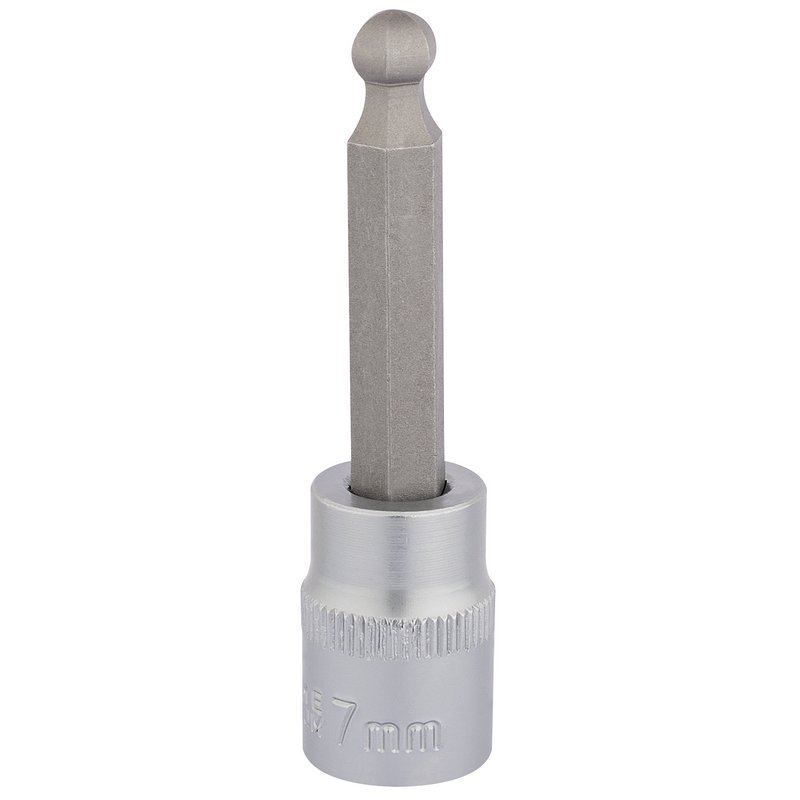 Draper Expert Ball End Hexagonal Socket Bits, 3/8" Sq. Dr., 7mm