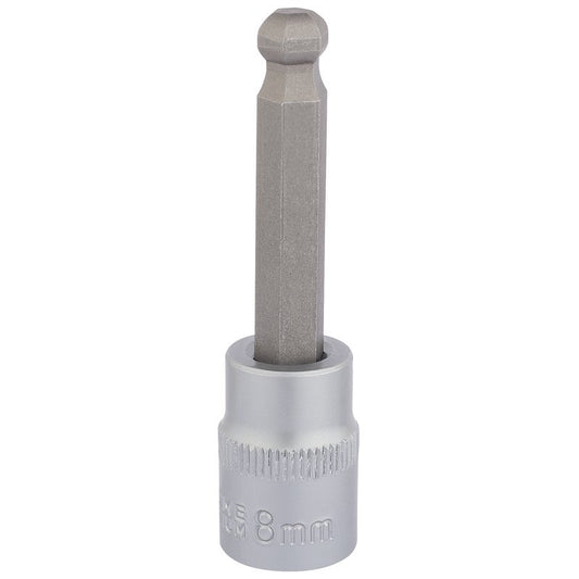 Draper Expert Ball End Hexagonal Socket Bits, 3/8" Sq. Dr., 8mm