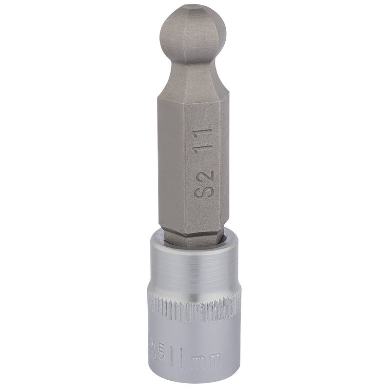 Draper Expert Ball End Hexagonal Socket Bits, 3/8" Sq. Dr., 11mm