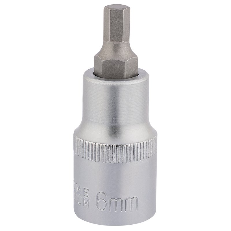 Draper Expert Hexagonal Socket Bits, 1/2" Sq. Dr., 6mm