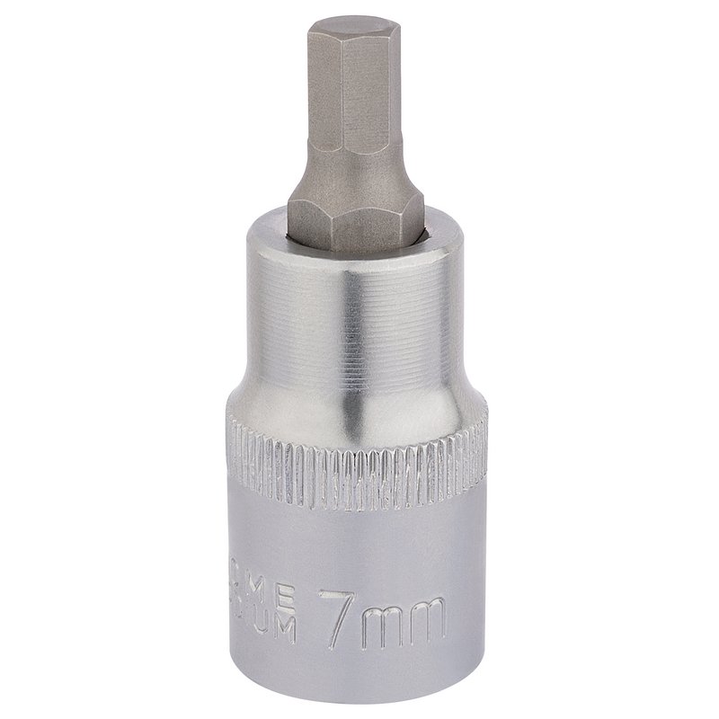 Draper Expert Hexagonal Socket Bits, 1/2" Sq. Dr., 7mm
