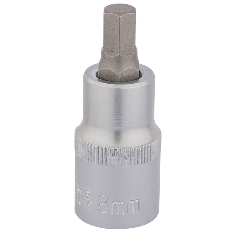 Draper Expert Hexagonal Socket Bits, 1/2" Sq. Dr., 8mm