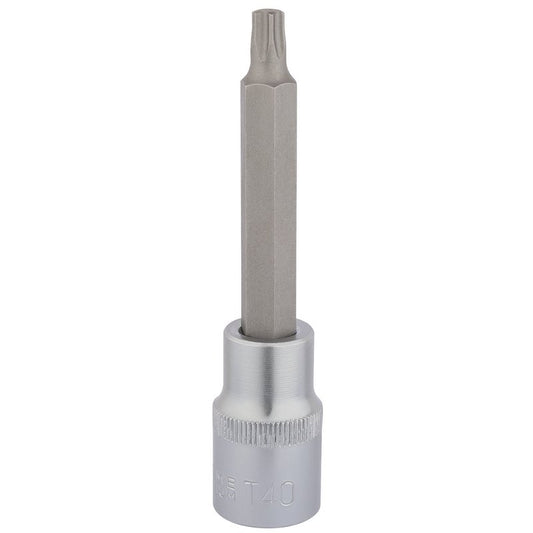 Draper Expert TX-STAR® Socket Bit, 1/2" Sq. Dr., T40 x 100mm