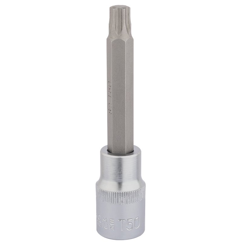 Draper Expert TX-STAR® Socket Bit, 1/2" Sq. Dr., T50 x 100mm