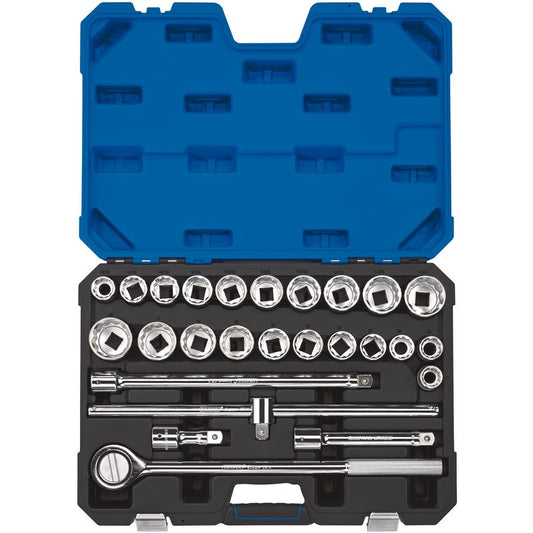 Draper Expert Combined MM/AF Socket Set, 3/4" Sq. Dr. (26 Piece)