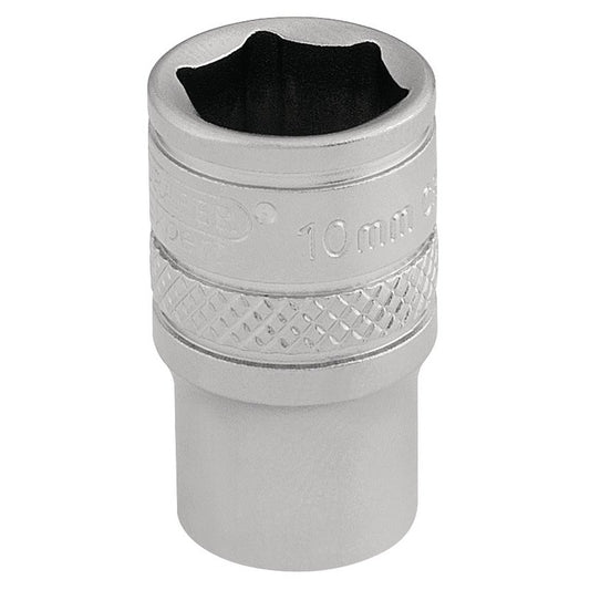 Draper Expert Socket, 1/4" Sq. Dr., 10mm