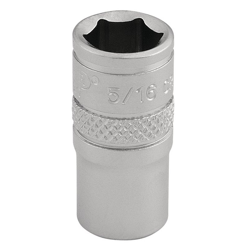 Draper Expert Imperial Socket, 1/4" Sq. Dr., 5/16"