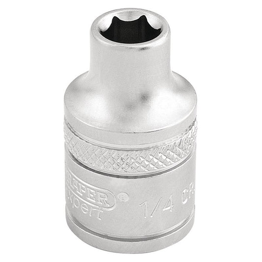 Draper Expert 6 Point Imperial Socket, 3/8" Sq. Dr., 1/4"