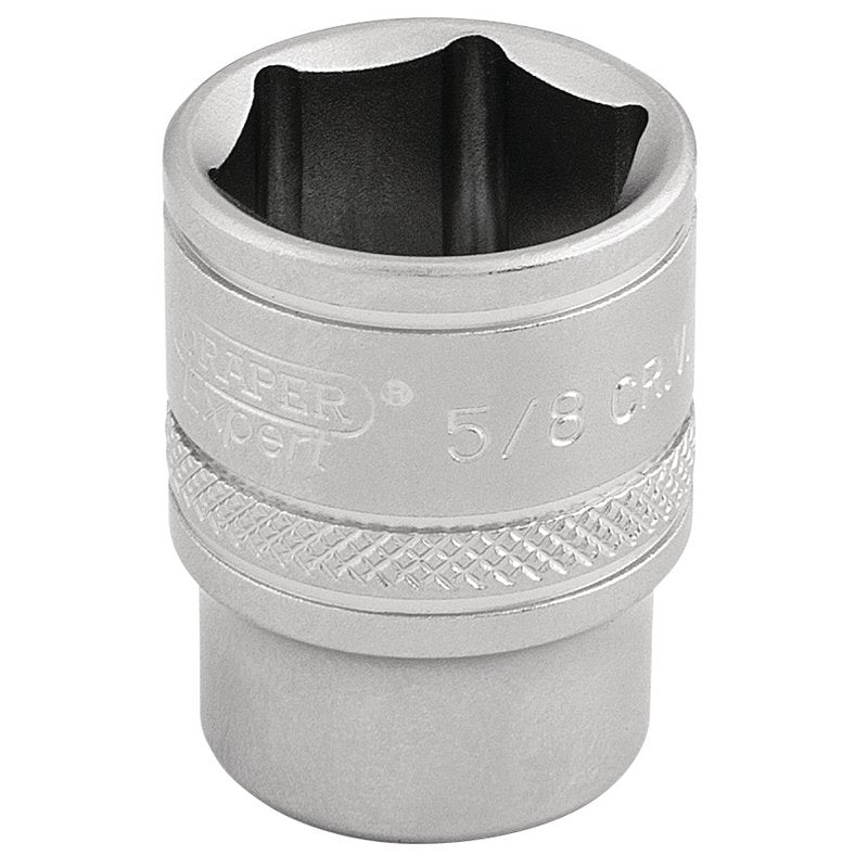 Draper Expert 6 Point Imperial Socket, 3/8" Sq. Dr., 5/8"