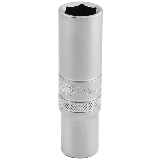Draper Expert 6 Point Metric Deep Socket, 3/8" Sq. Dr., 12mm