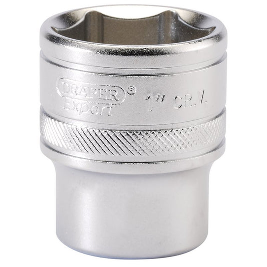 Draper Expert 6 Point Imperial Socket, 1/2" Sq. Dr., 1"