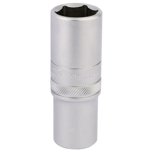 Draper Expert 6 Point Metric Deep Socket, 1/2" Sq. Dr., 20mm