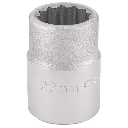 Draper Expert 12 Point Socket, 3/4" Sq. Dr., 22mm