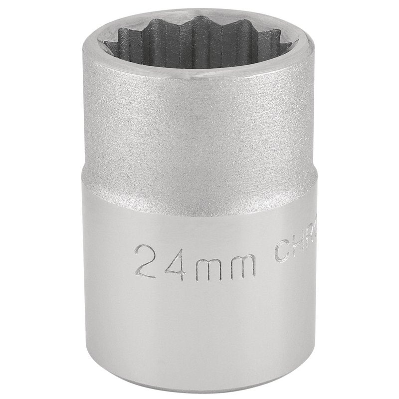 Draper Expert 12 Point Socket, 3/4" Sq. Dr., 24mm